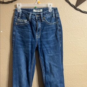 Women's Blue Boot Cut Jeans